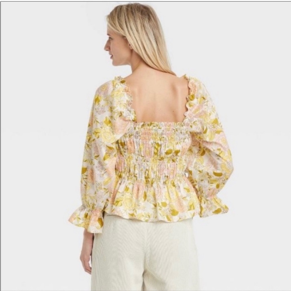 Who What Wear floral top